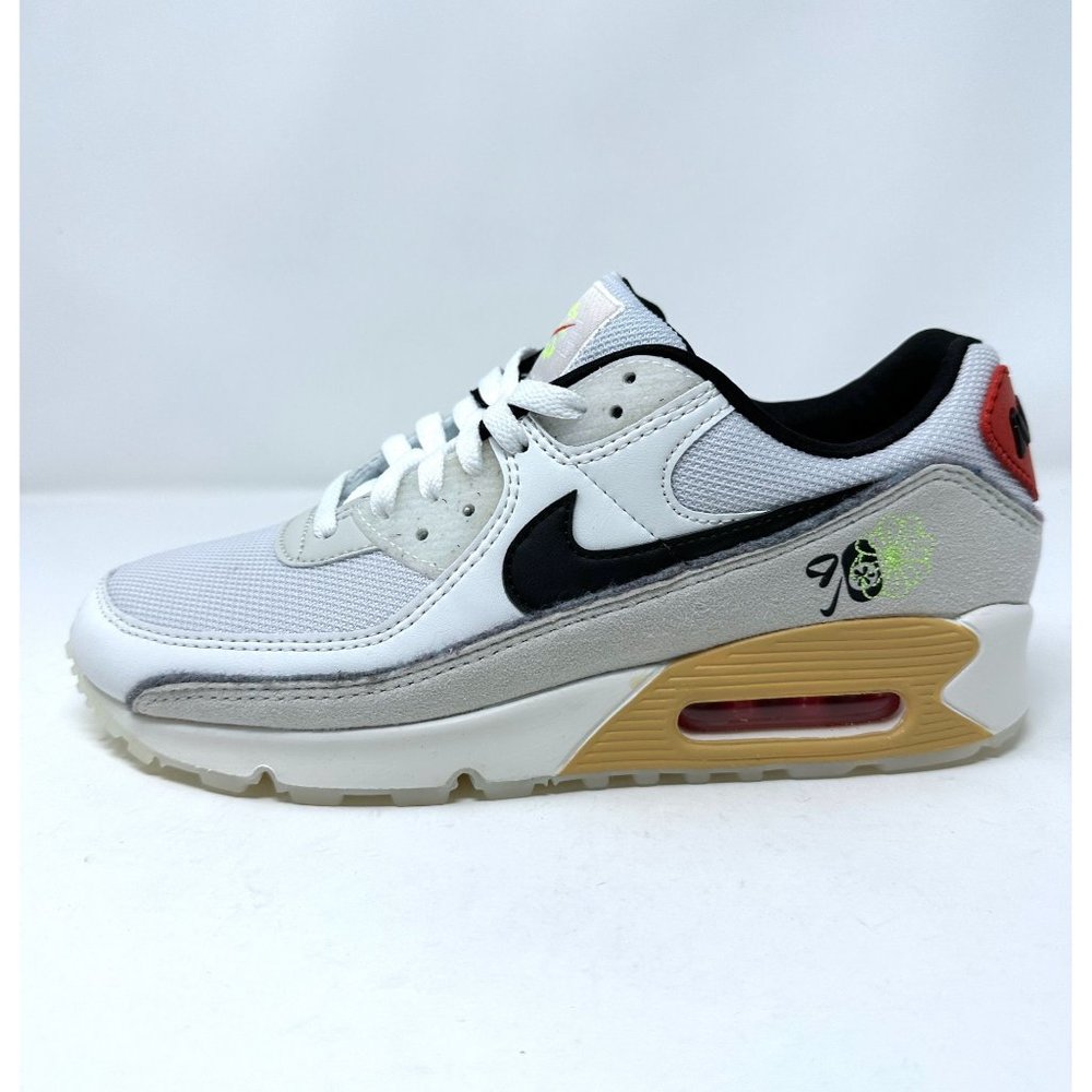 Nike Air Max 90 SE Swoosh Fiber White DV3335-100  NEW - Picture 5 of 7